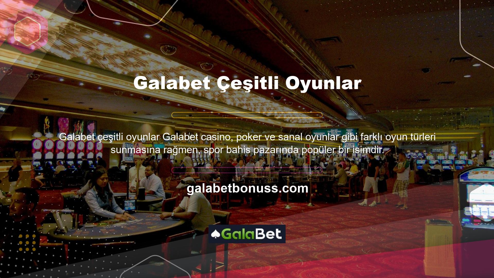 Daha önce iki menü ile aynı yerde ve bahis